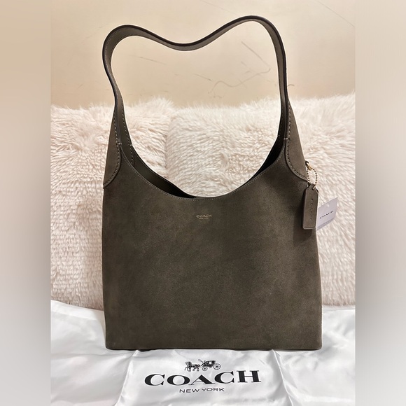 Coach Handbags - Coach Brooklyn Shoulder Bag 34 (OLIVE)